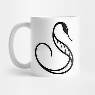 swan artwork Mug